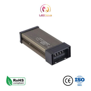 Sursă de alimentare LED metalică rainproof IP25 RAIN-QCX-200W de la LEDSZONE cu carcasă rezistentă la ploaie