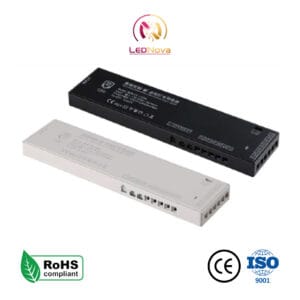 Sursă de alimentare ultra subțire Slim XM 24W pentru benzi LED în spații înguste