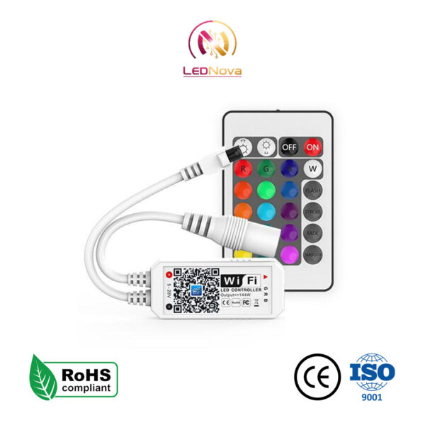 Controler LED Wi-Fi RGB - Variantă 1, compatibil Smart Home