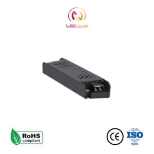 Sursă de alimentare reglabilă LHW 24V 60W pentru benzi LED în carcasă neagră